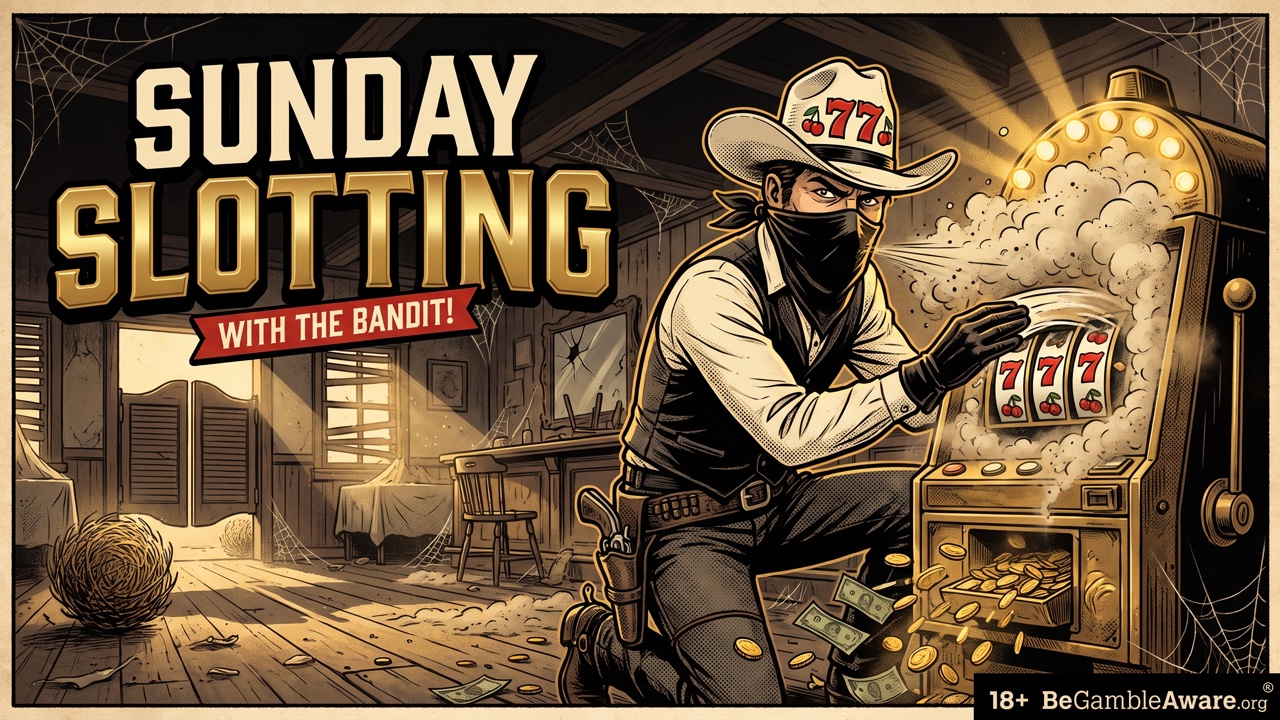 Sunday Slots with The Bandit!