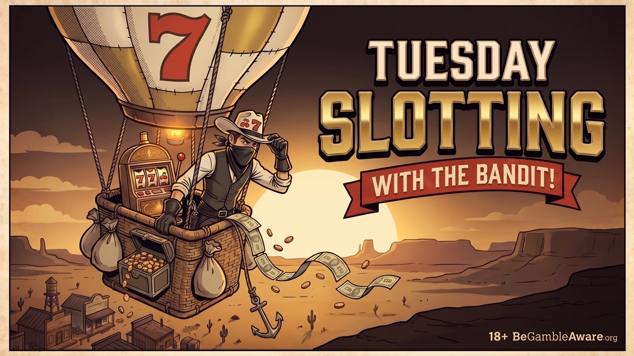 Thumbnail for Tuesday Slotting with The Bandit!