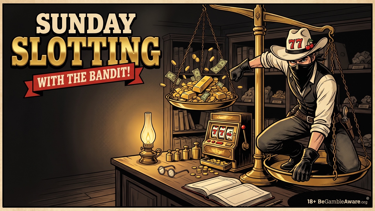 Sunday Slots with The Bandit!