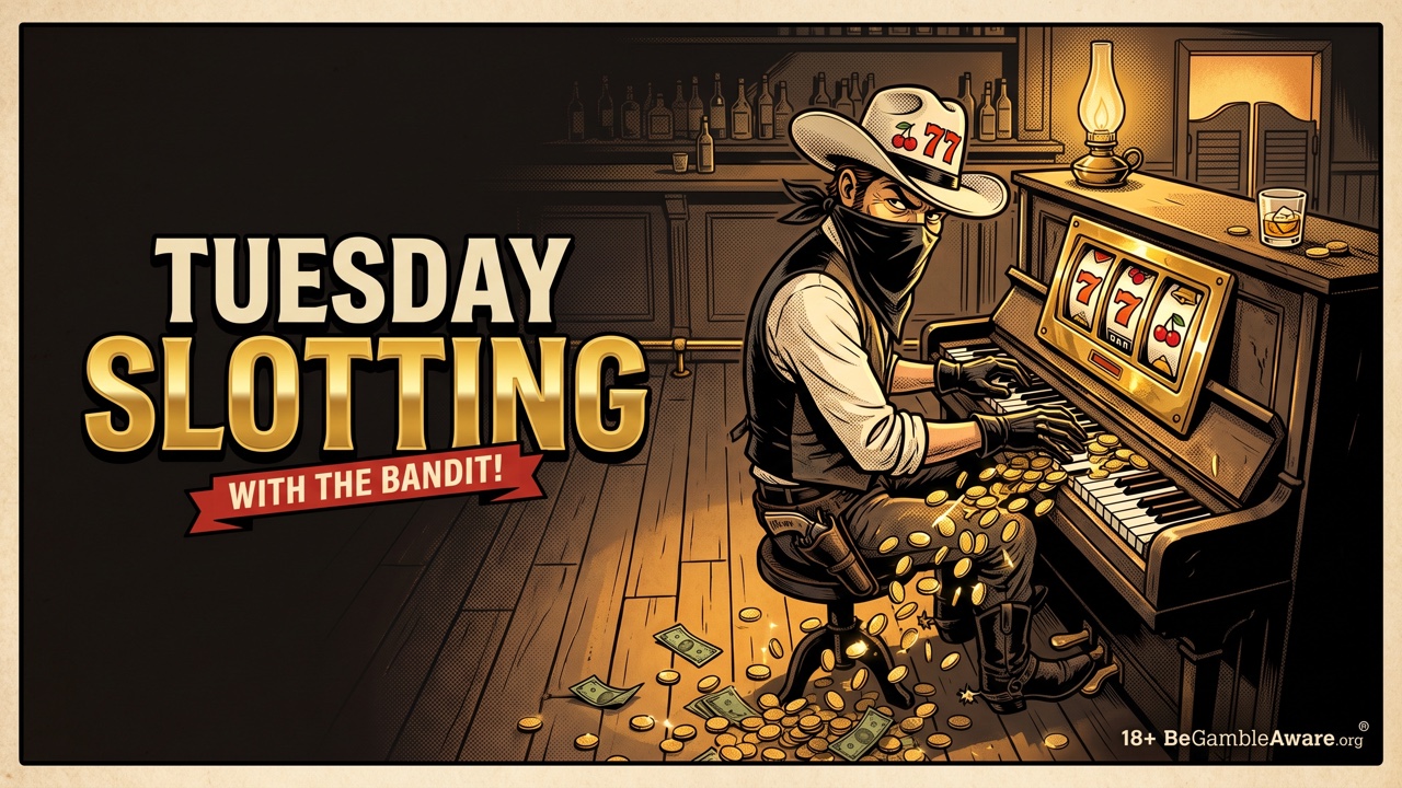 Thumbnail for Tuesday Slotting with The Bandit!