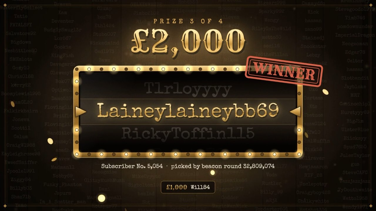 Thumbnail for 10k GIVEAWAY DRAW RESULTS INSIDE - HAVE YOU WON!?!?!