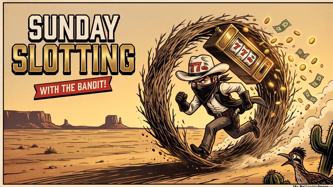 Sunday Slots with The Bandit!