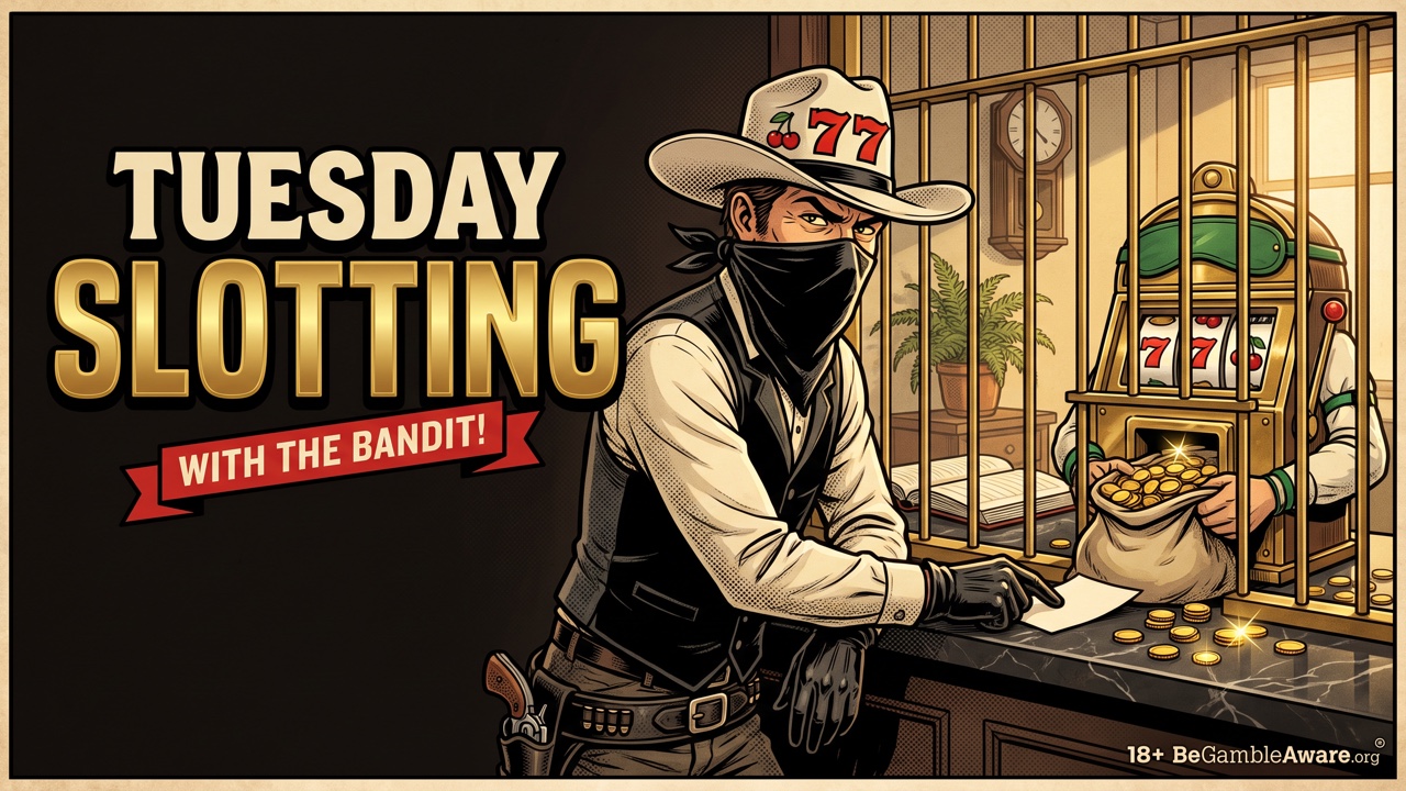 Tuesday Slotting with The Bandit!