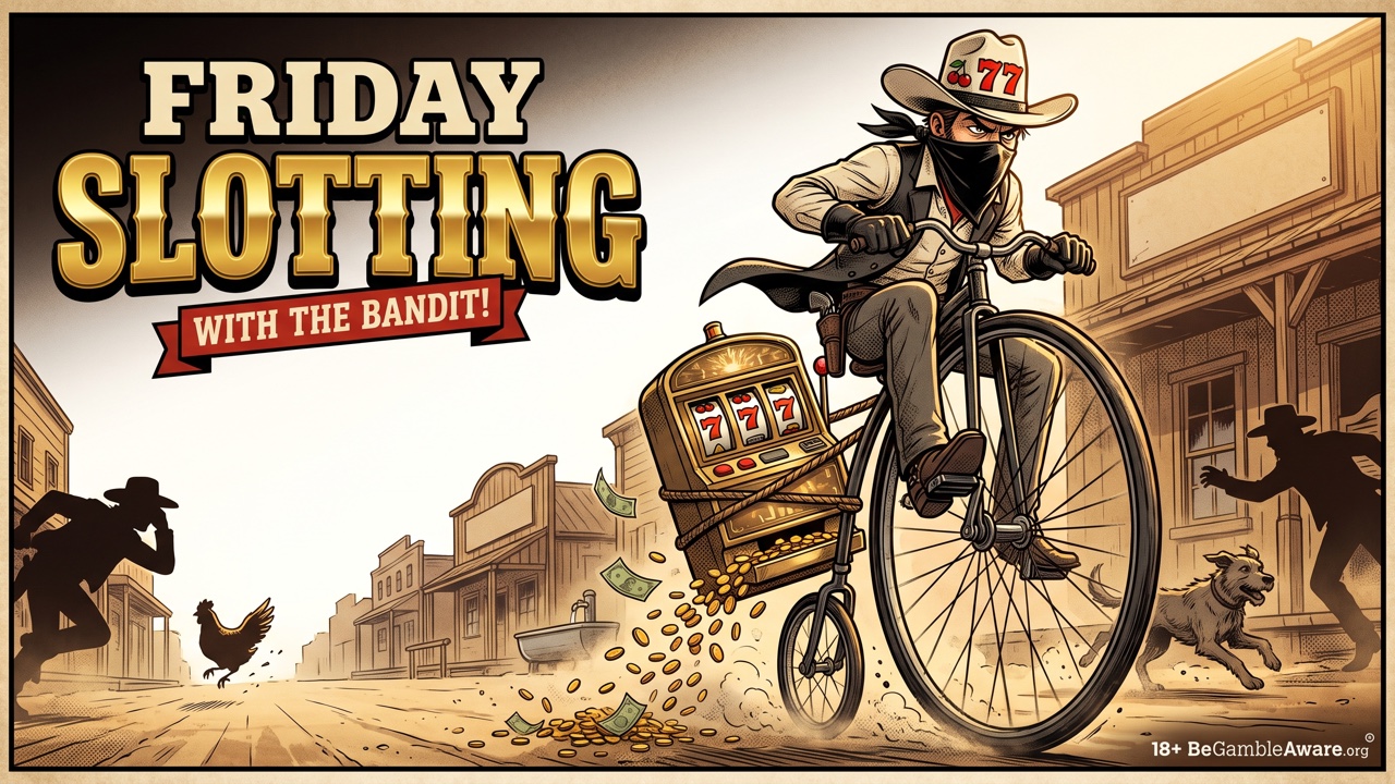 Thumbnail for Friday Slots with The Bandit!
